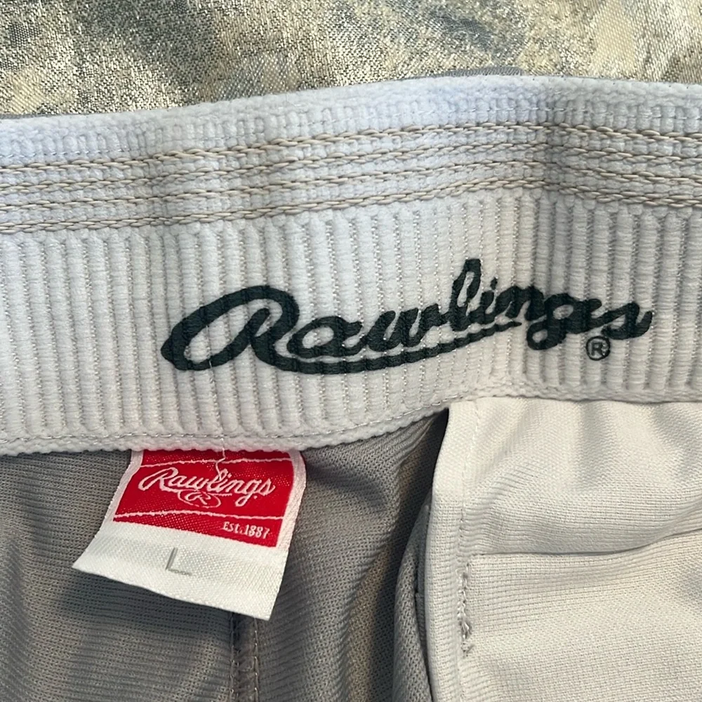 Rawlings Pro Dri Baseball Pants Gray L